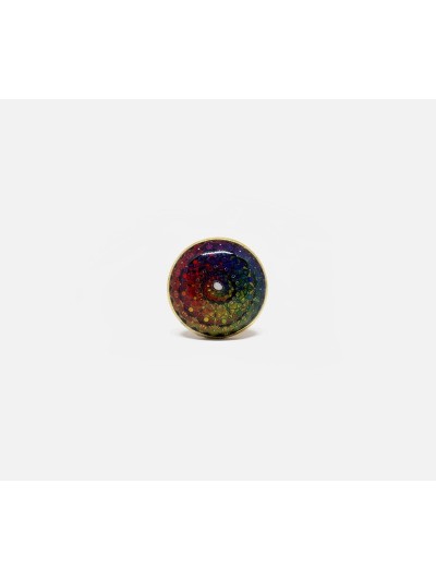 Round Resin Ring with...
