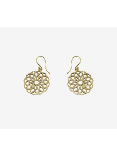 Traditional Brass Earrings Unique Pieces.