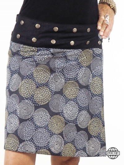 One size skirt with print