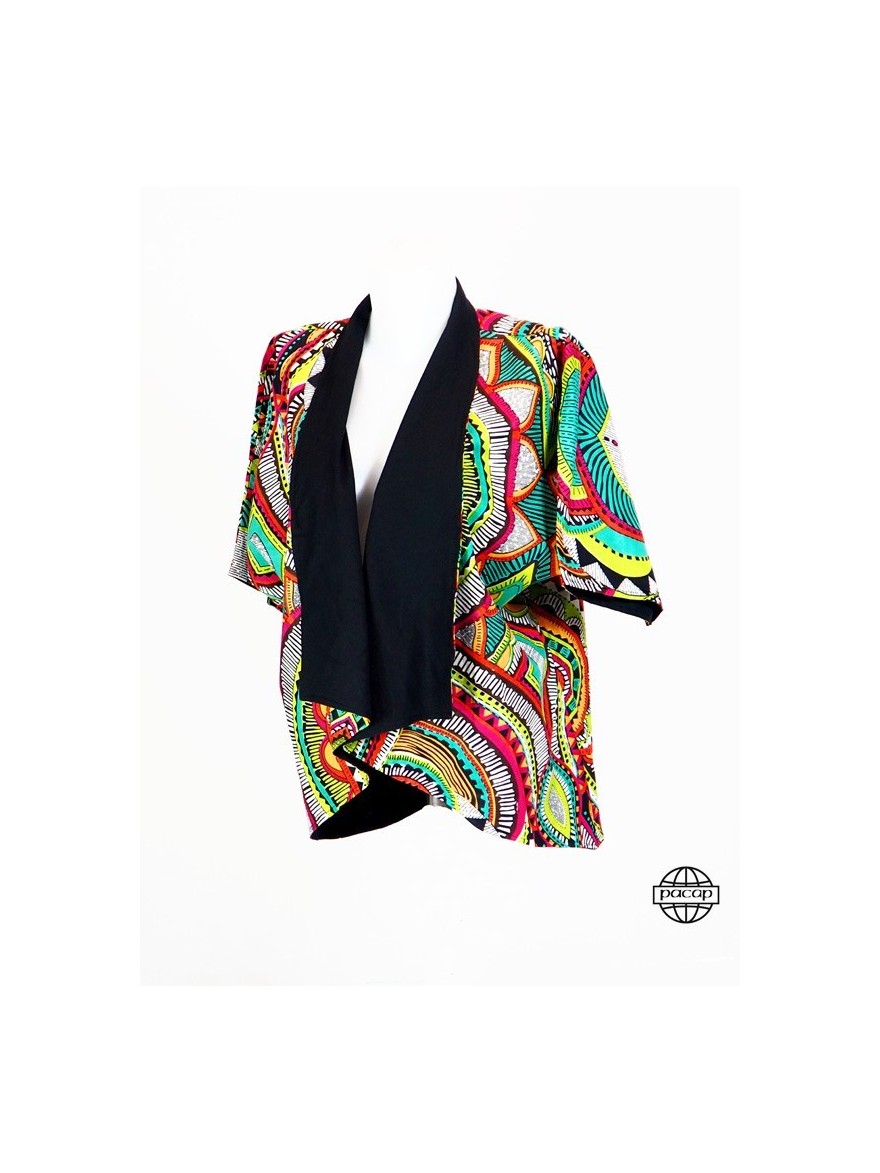 kimono jacket, woman kimono, kimono jacket wax, kimono jacket chic woman, kimono jacket African