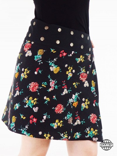 Skirt at Fleurs Style Vintage Liberty and Grosses Fleurs
