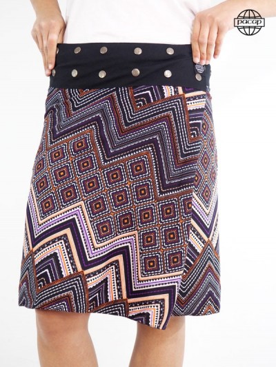 Summer skirt for women size reglable asymmetrical cut collection summer 2021 fluid skirt
