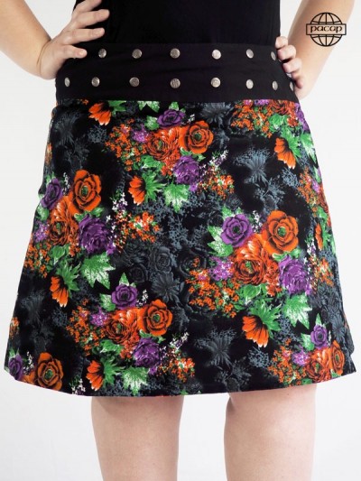 Wholesaler Skirt Tulip Woman High Wired Buttons Pressure