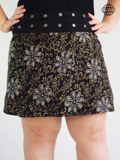 Large black skirt