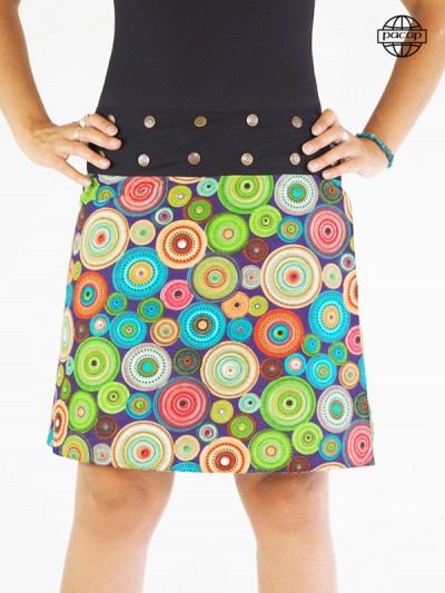 colorful aboriginal skirt