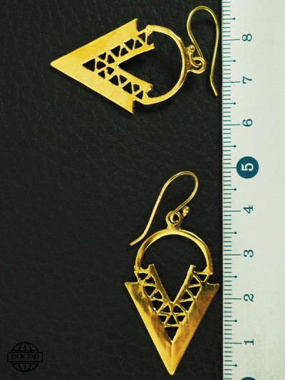 5cm arrowhead earrings