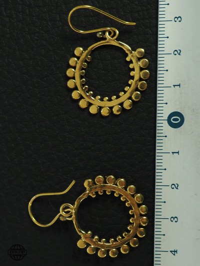 Indian earrings 4cm original classy and distinguished
