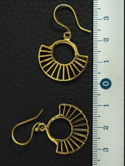Earring jewelry 4cm long 2 centimeters wide