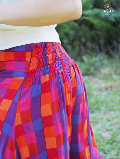 summer panty skirt with elastic waist