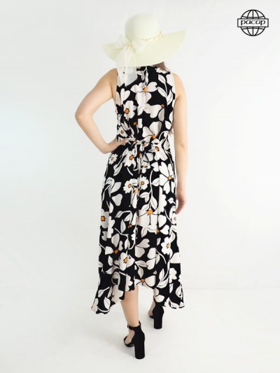 Flowery dress, woman dress, long dress, flowery dress, flowing dress, summer dress