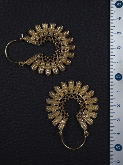 ethnic indian gold woman accessory