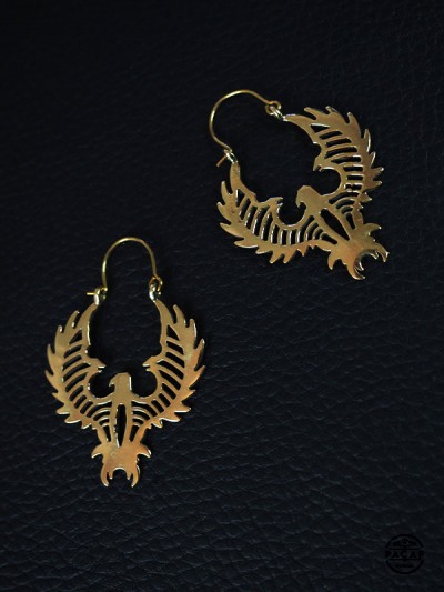golden bird boho boho earrings for women