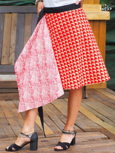 summer skirt, skirt for women, red skirt, white skirt, striped skirt, plaid skirt