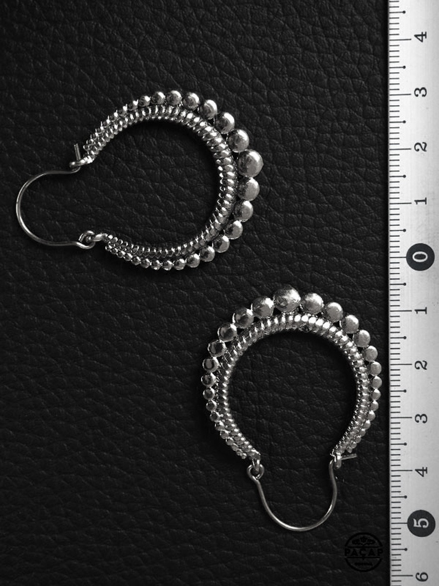 Longues Boucles D'oreilles Bohèmes à Pierres Fines Dorées ou Argentées