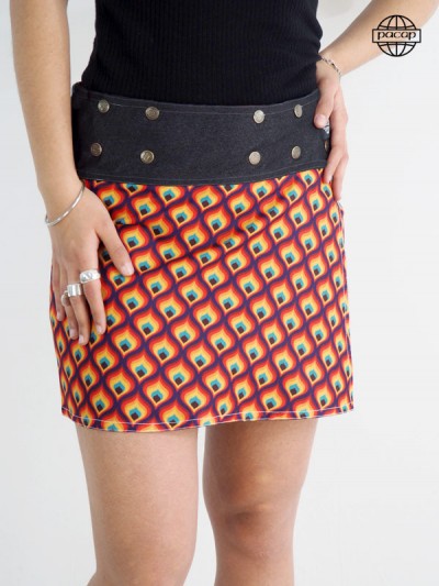 High-end digital short skirt