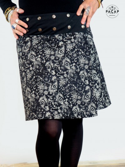 ethnic skirt adjustable french wholesaler