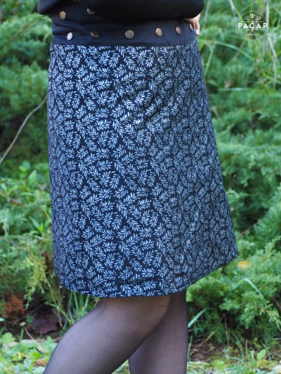 silver skirt for winter with tights