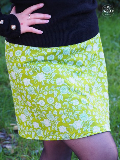 flower skirt for women flashy color