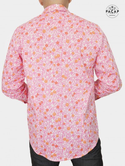 liberty shirt, dress shirt, pink shirt