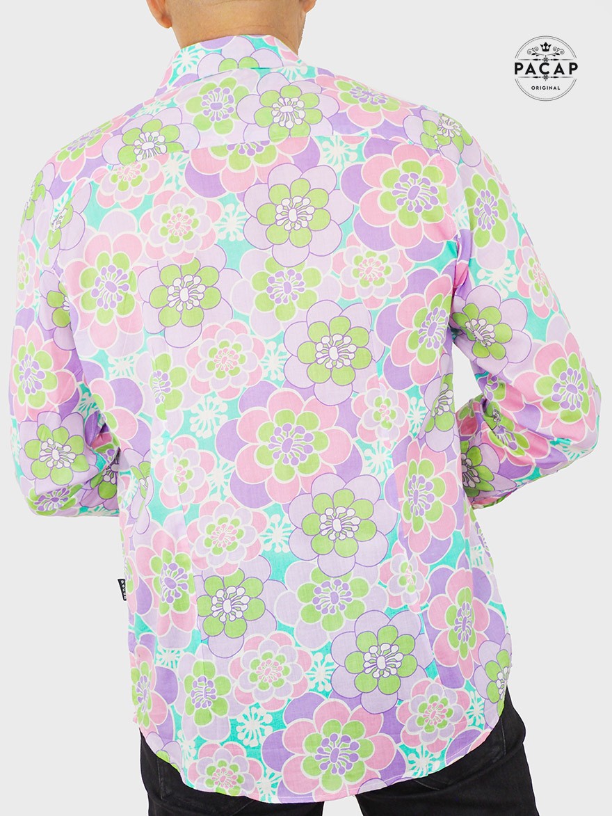 EAGLE CHEMISE LONGUE - chemise longue imprimée en voile de coton