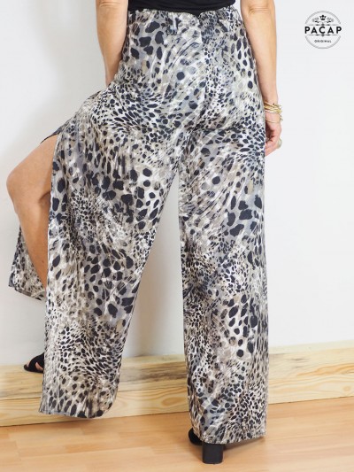 pantalon leopard, pantalon chat, pantalon felin, pantalon animal, pantalon sauvage, pantalon taches guepard