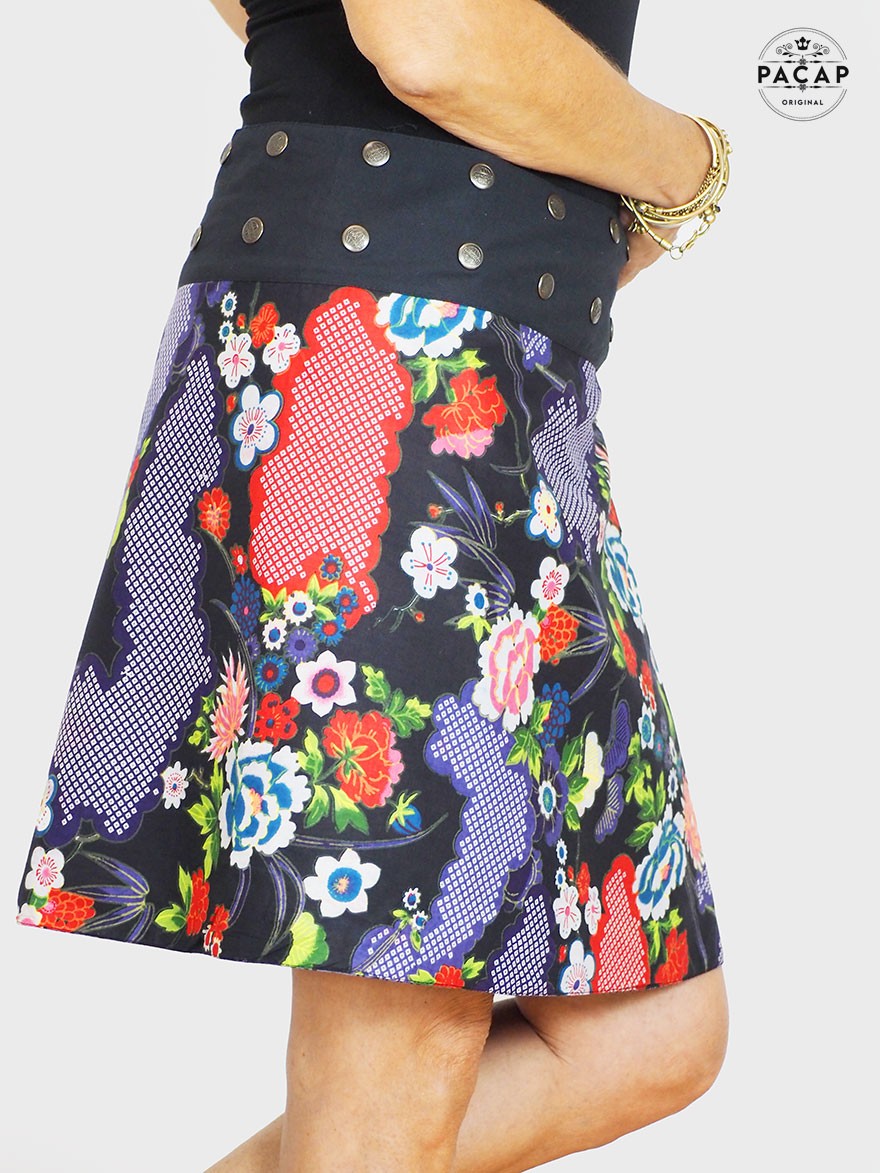 Jupe-culotte (skort) Femme Tribal Rose – Taille 14 – Stretch – Très Bon état