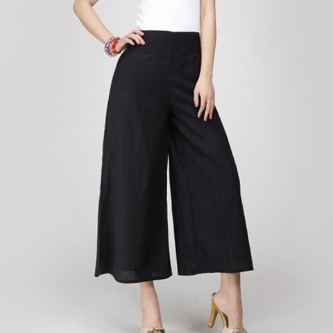 Ample Trousers-Jambes Width