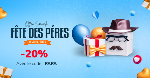 code promo spéciale fête des pères, offrir un cadeau parfait pour tous les papa