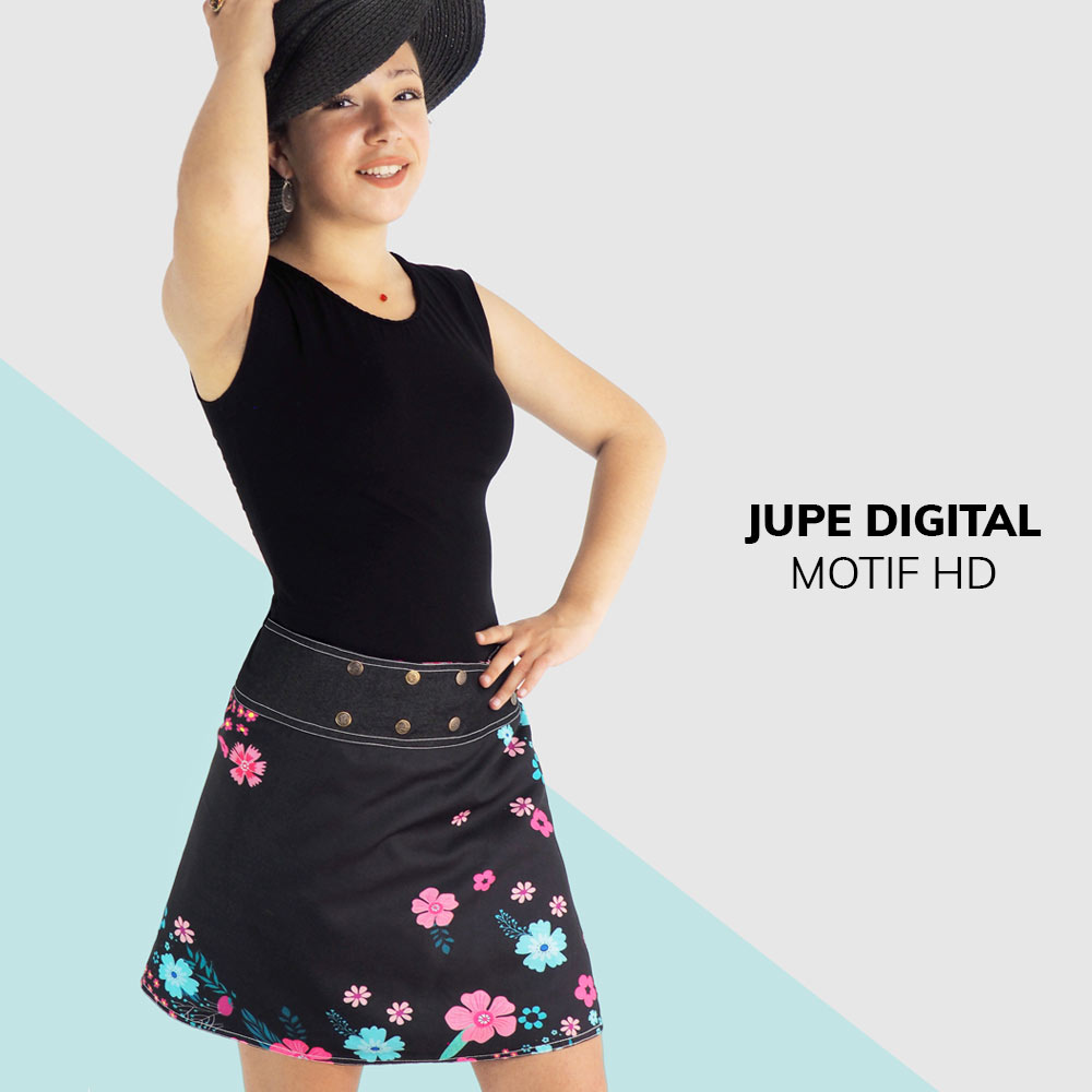 COLLECTION ÉTÉ - JUPE HD PRINT