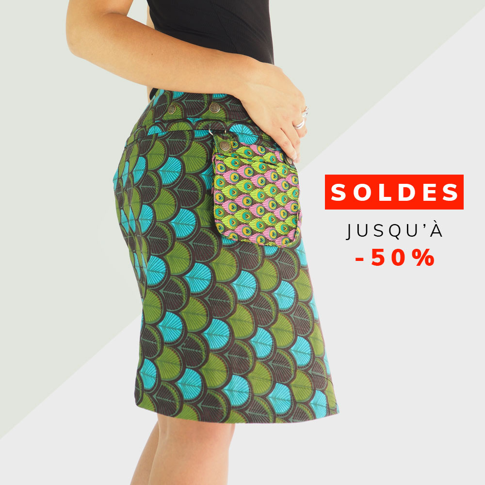 SOLDES - JUPES FEMME